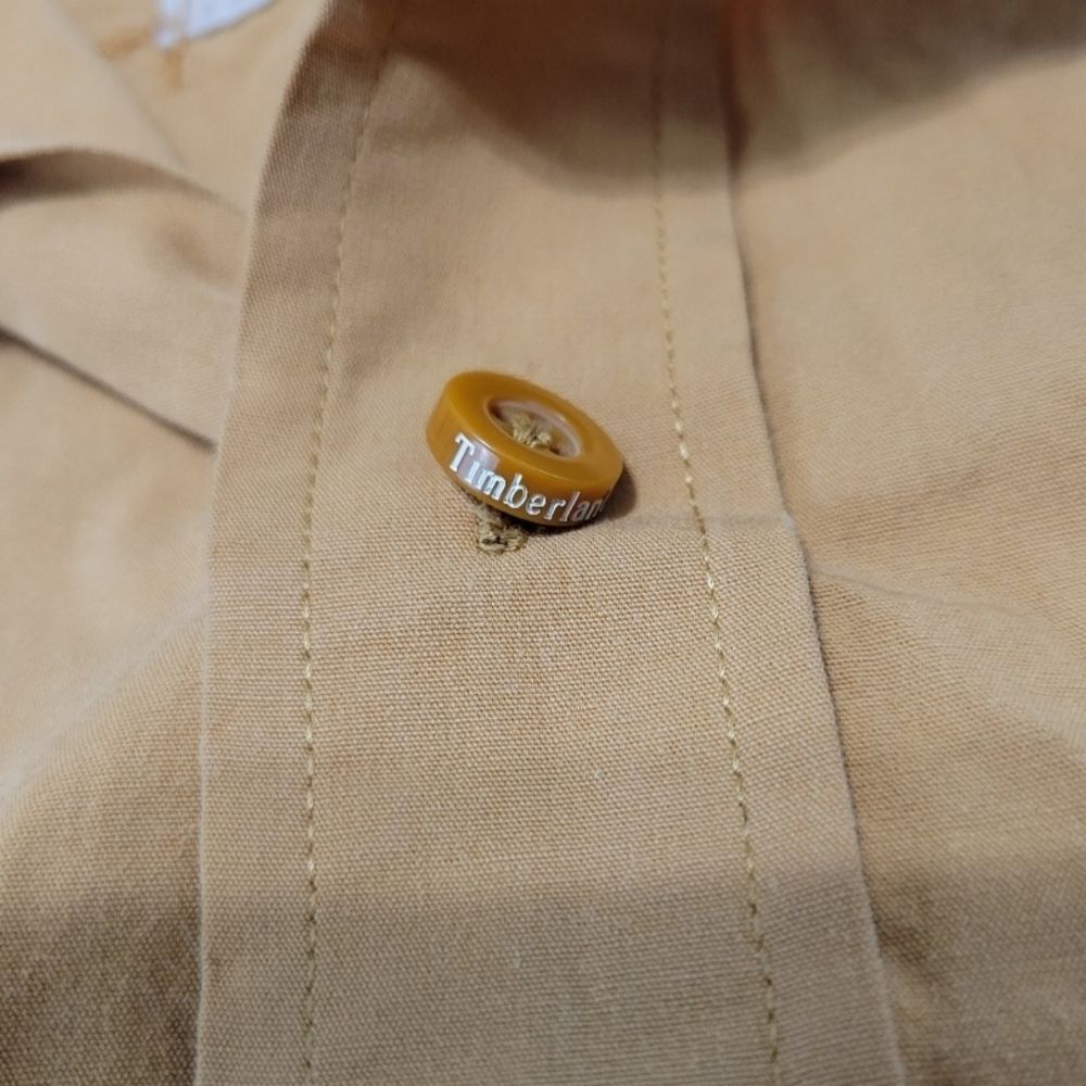 Vintage Timberland Shirt Size Large Men's Western Button Down Shirt Long Sleeve - Picture 6 of 8